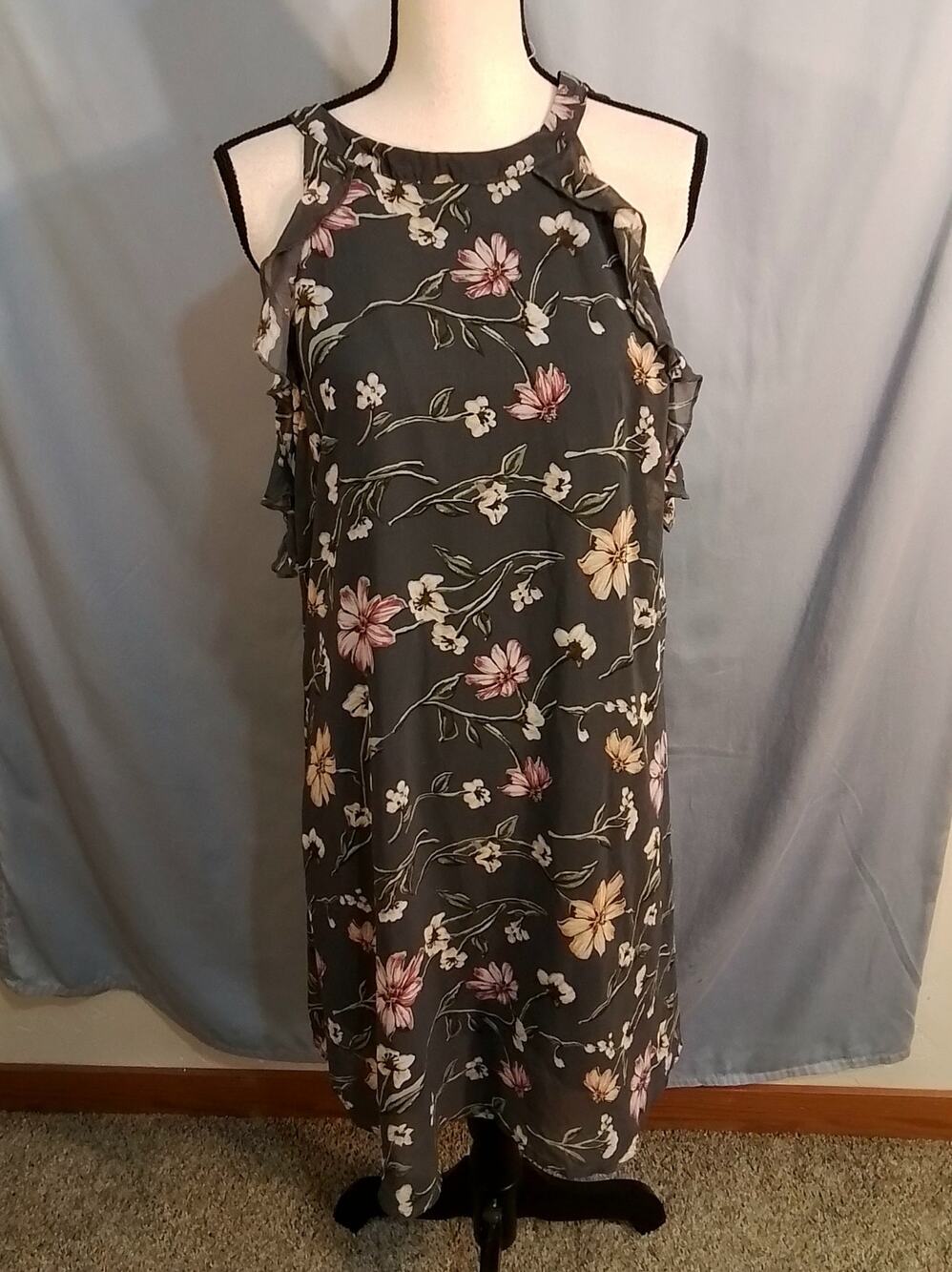 Xhilieration floral spring dress